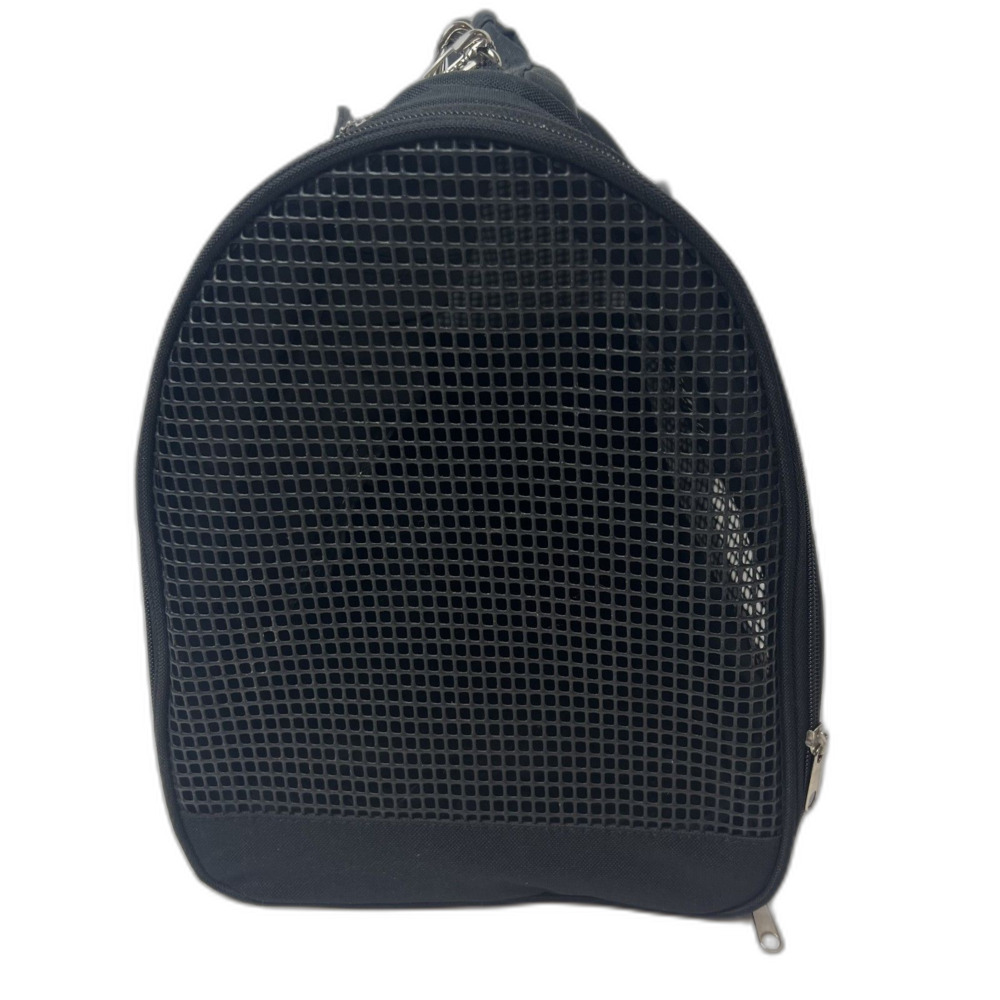 Prefer Pets Hideaway Duffle Pet Carrier Black Airline Approved Ventilated Travel - Picture 5 of 9